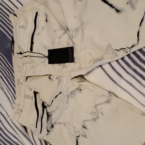Brand new Black Orchid white, black and gray pants.